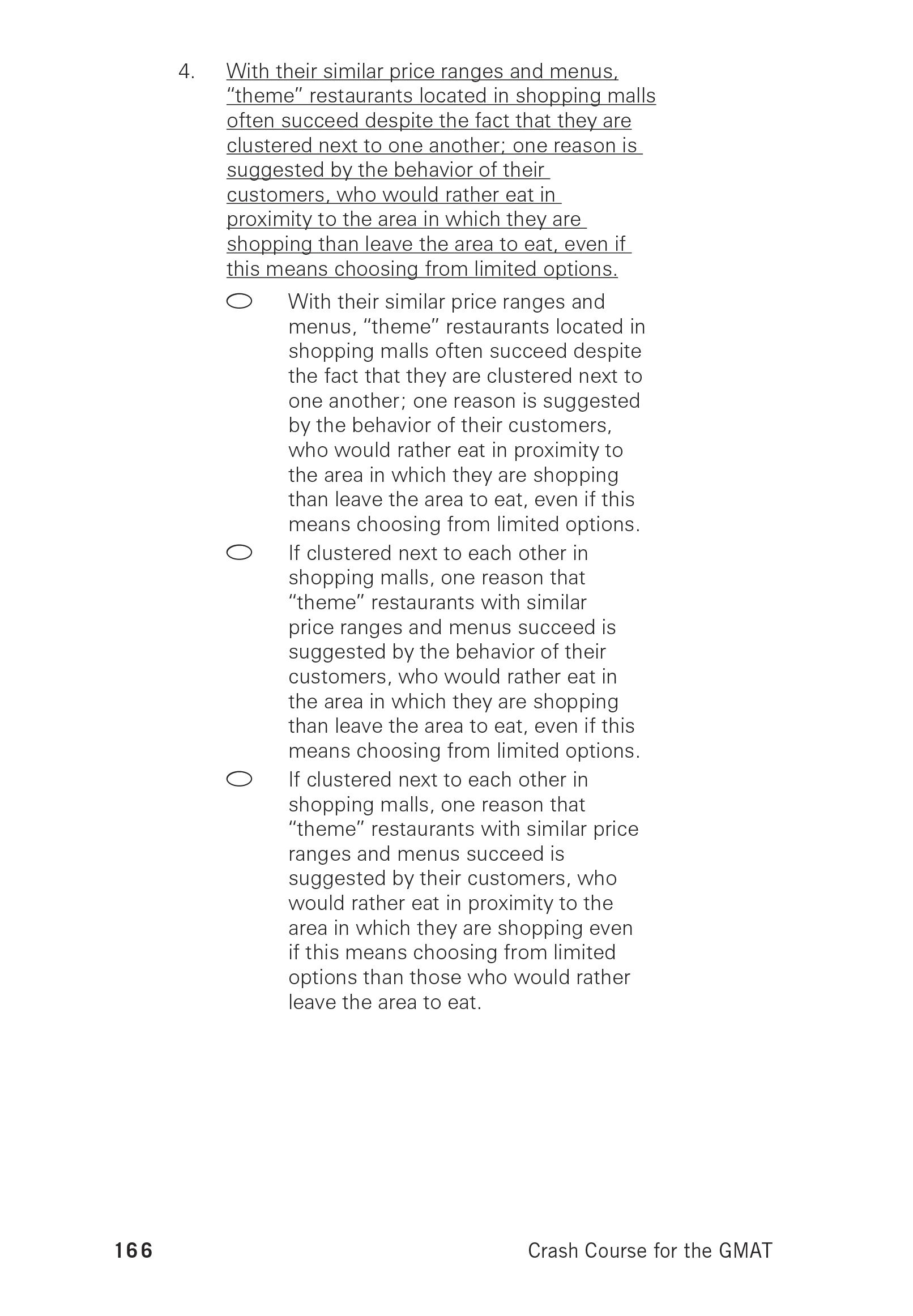 Extended ebook content for Crash Course for the GMAT, 4th Edition